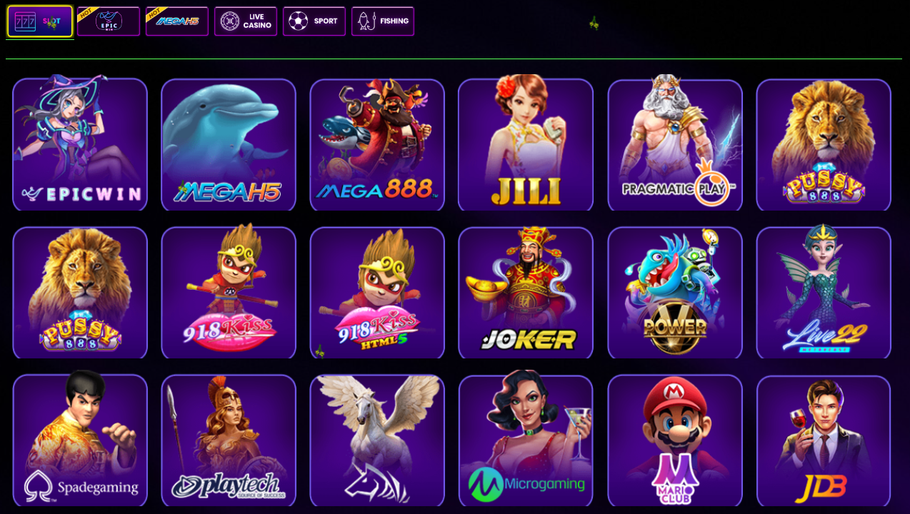 slot games at epicwin