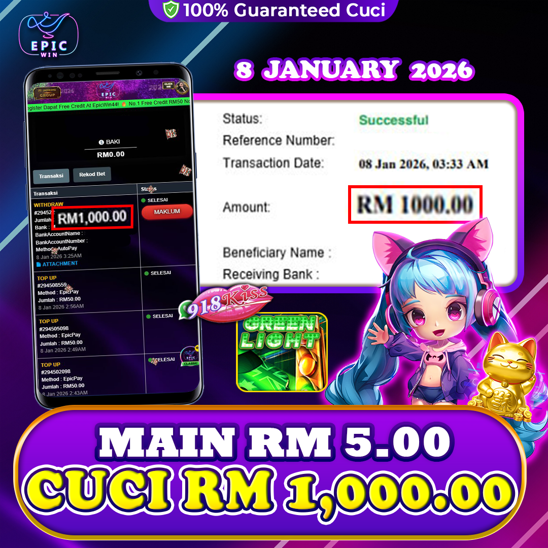 EpicWin44 x 918 Kiss : Greenlight